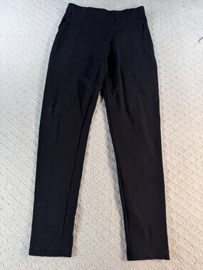 Equestrian Designs Riding Breeches Tights Womens Small Black Tactel USA Stretch